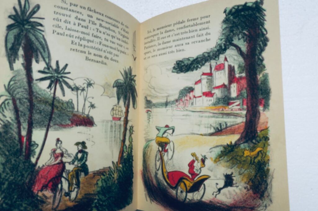 Mourlot 100 Jahre mechanische Fortbewegung – Lithografien von Pierre Noury