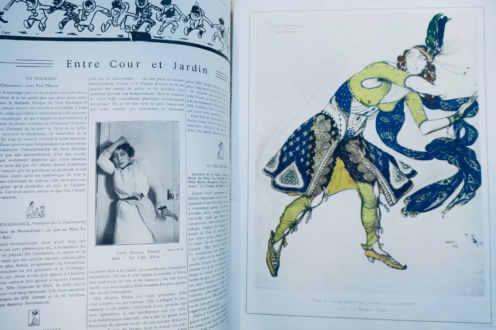 noël Comoedia illustré 1912 illust- Vallet, Bakst, Marty.. – Image 8