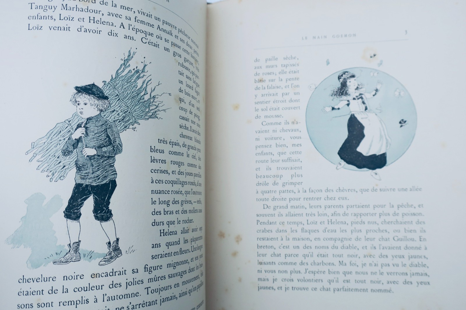 Pêcheur le nain Goëmon – Contes