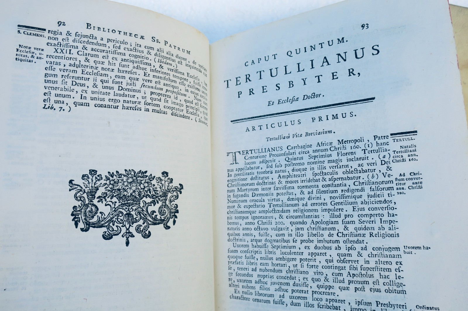《教父文庫手冊》教父叢書 1783年