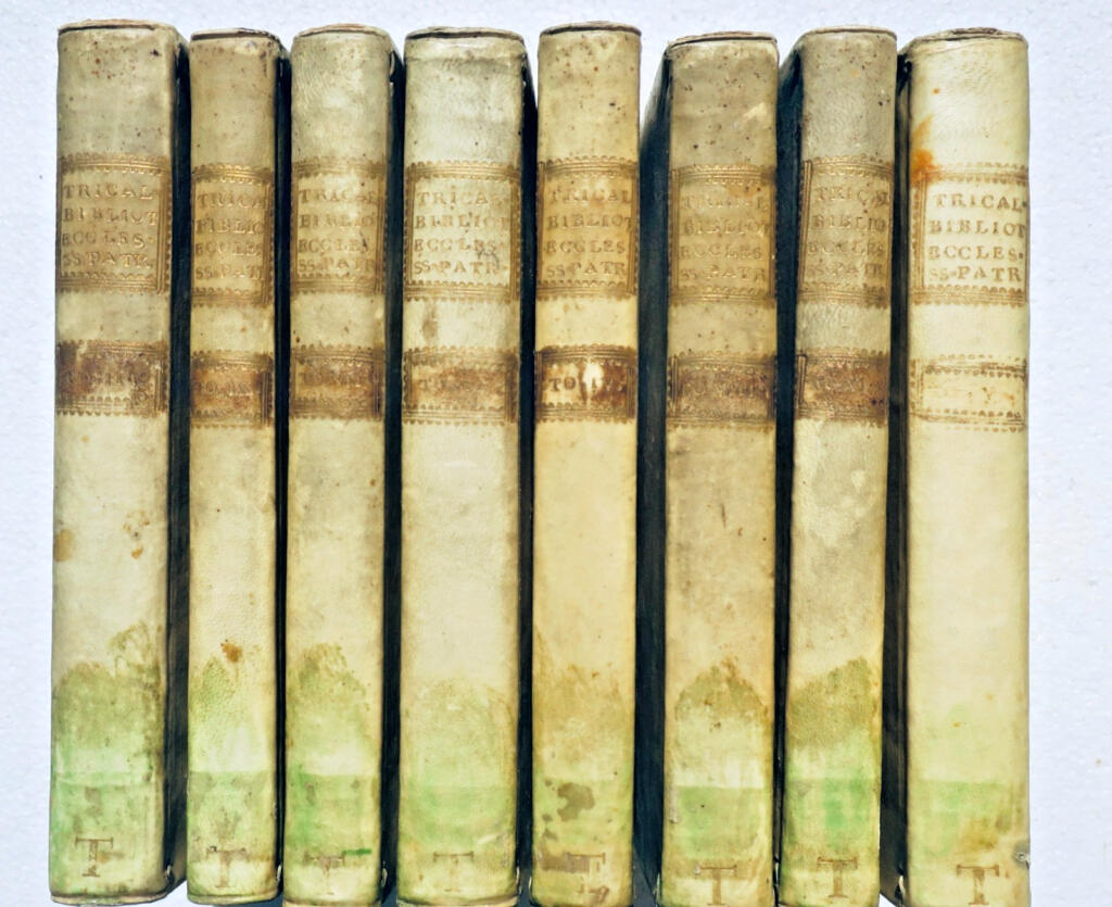 pères de l’Eglise Bibliotheca Manualis Ecclesiae Patrum 1783