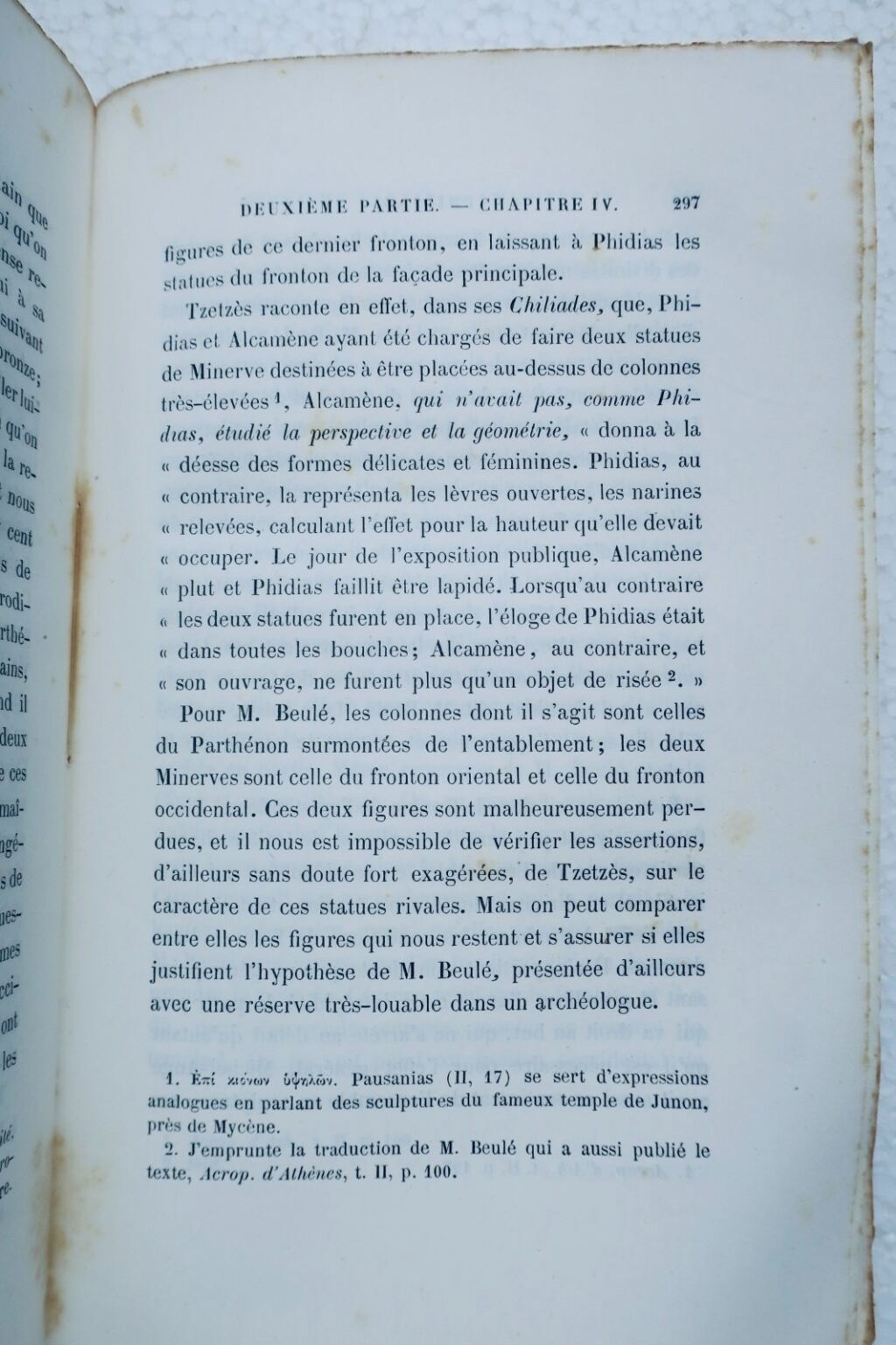 Phidias – Sa vie et ses ouvrages 1861