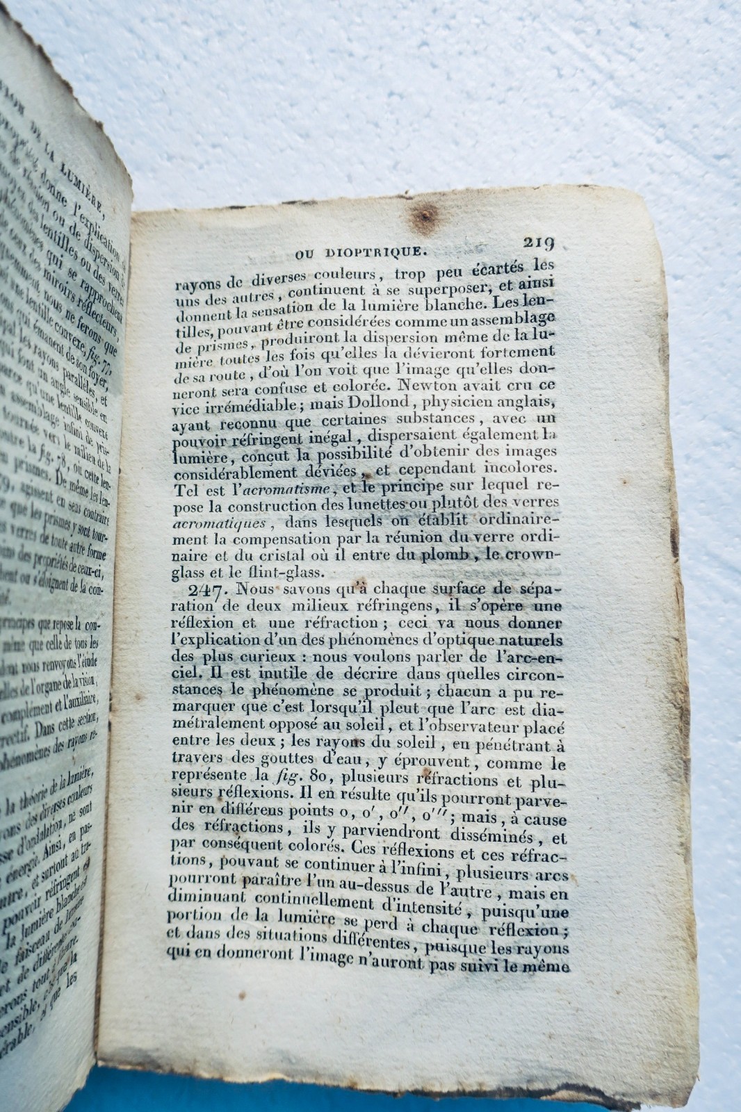 ニュートン著『物理学要論』1826年刊