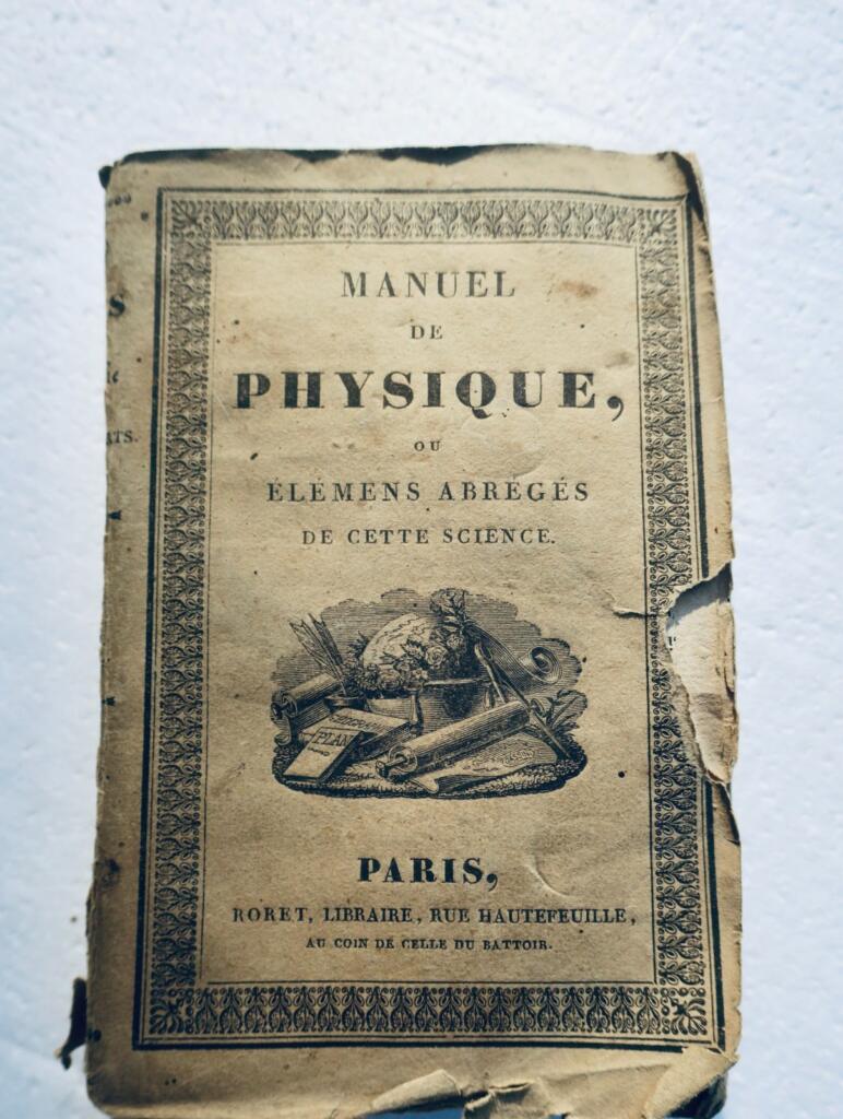 physique Nouveau manuel complet de physique ou élémens abrégés cette science1826