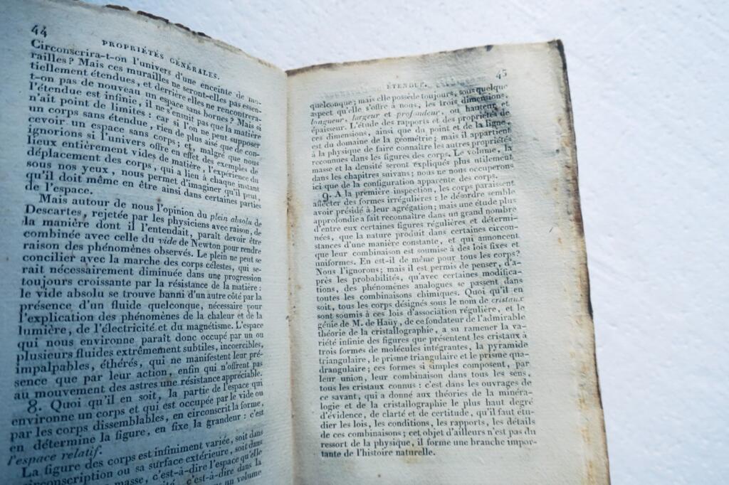 physique Nouveau manuel complet de physique ou élémens abrégés cette science1826