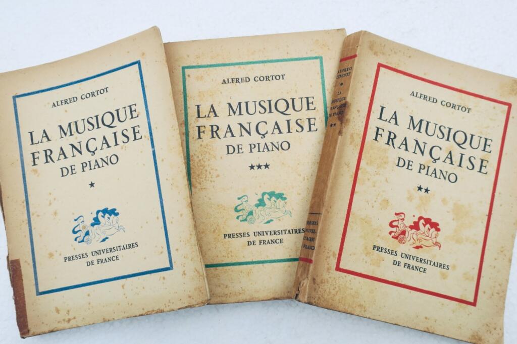 piano CORTOT La musique française de piano 1944