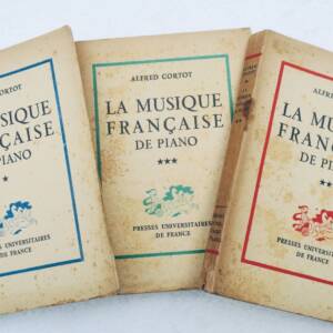 ピアノ曲集 コルトー「フランスのピアノ音楽」1944年