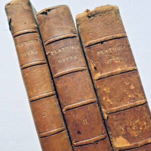 Plato Platonis Opera 1846 Greek and Latin