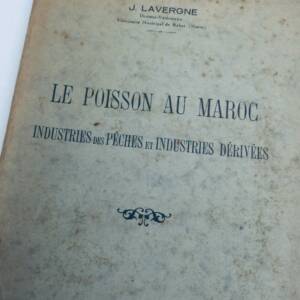 Fischerei in Marokko, Fischerei- und Folgeindustrien 1932