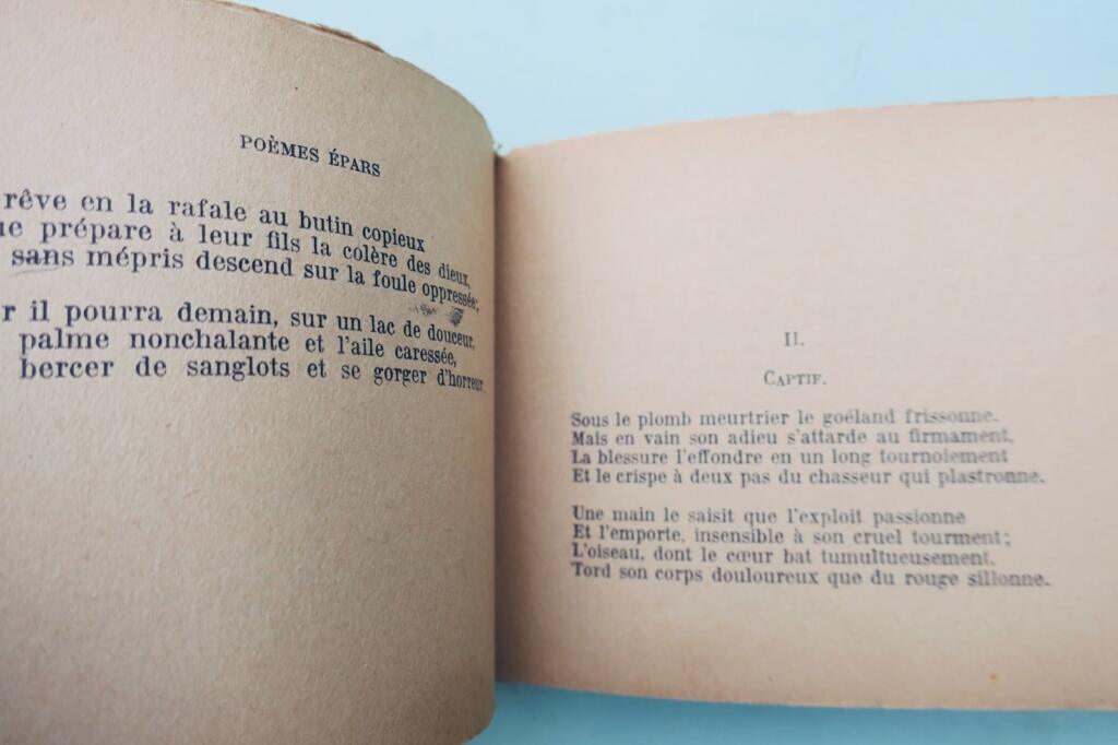 POMPIBOU Maurice POEMS SCATTERED + dedication