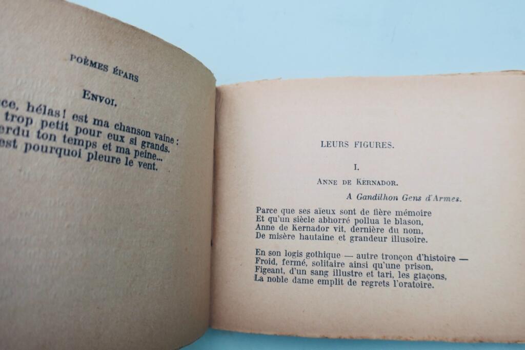 POMPIBOU Maurice POEMS SCATTERED + dedication