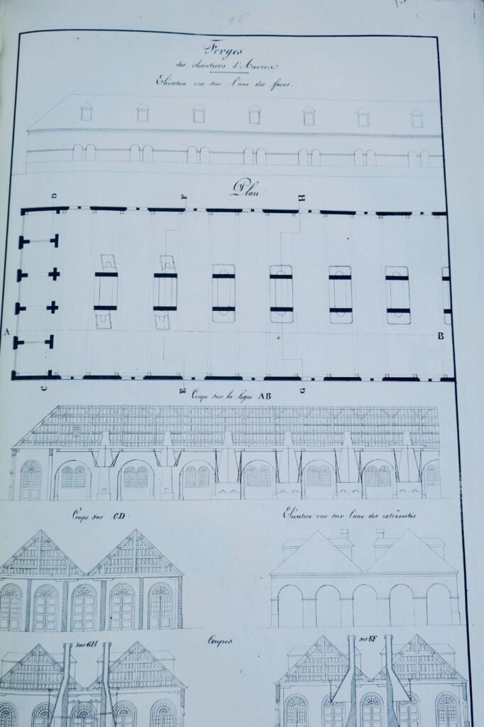 ponts et chaussée, l’art de l’ingénieur 1826 31 x 49 cm. 245 planches lithogra-