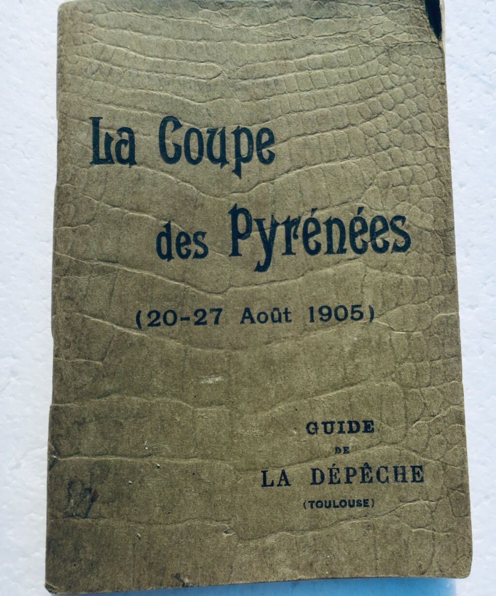 Pyérénes 裁剪 Pyrénées 指南 La Dépêche 1905