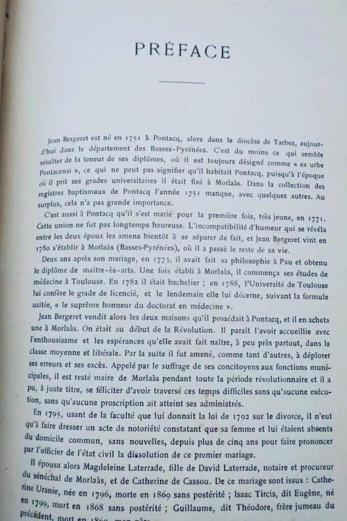 Pyrenees Jean Bergeret Flore des Basses-Pyrénées 1909