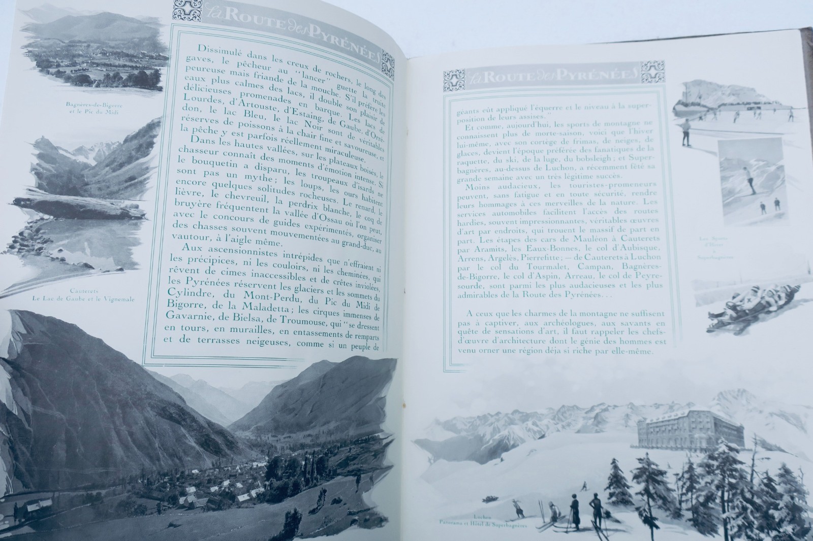 pyrénées Route des Pyrénées. Chemins de fer du Midi & d'Orléans 1914 – Image 3