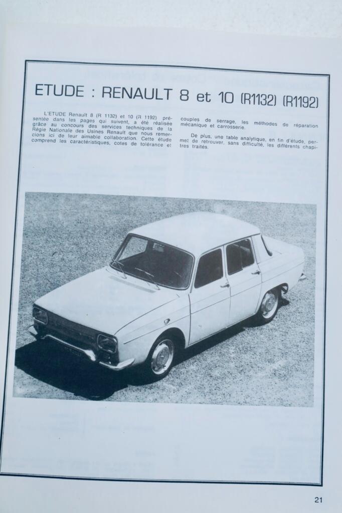 Renault 8 und 10 Der Automobil-Experte 1967
