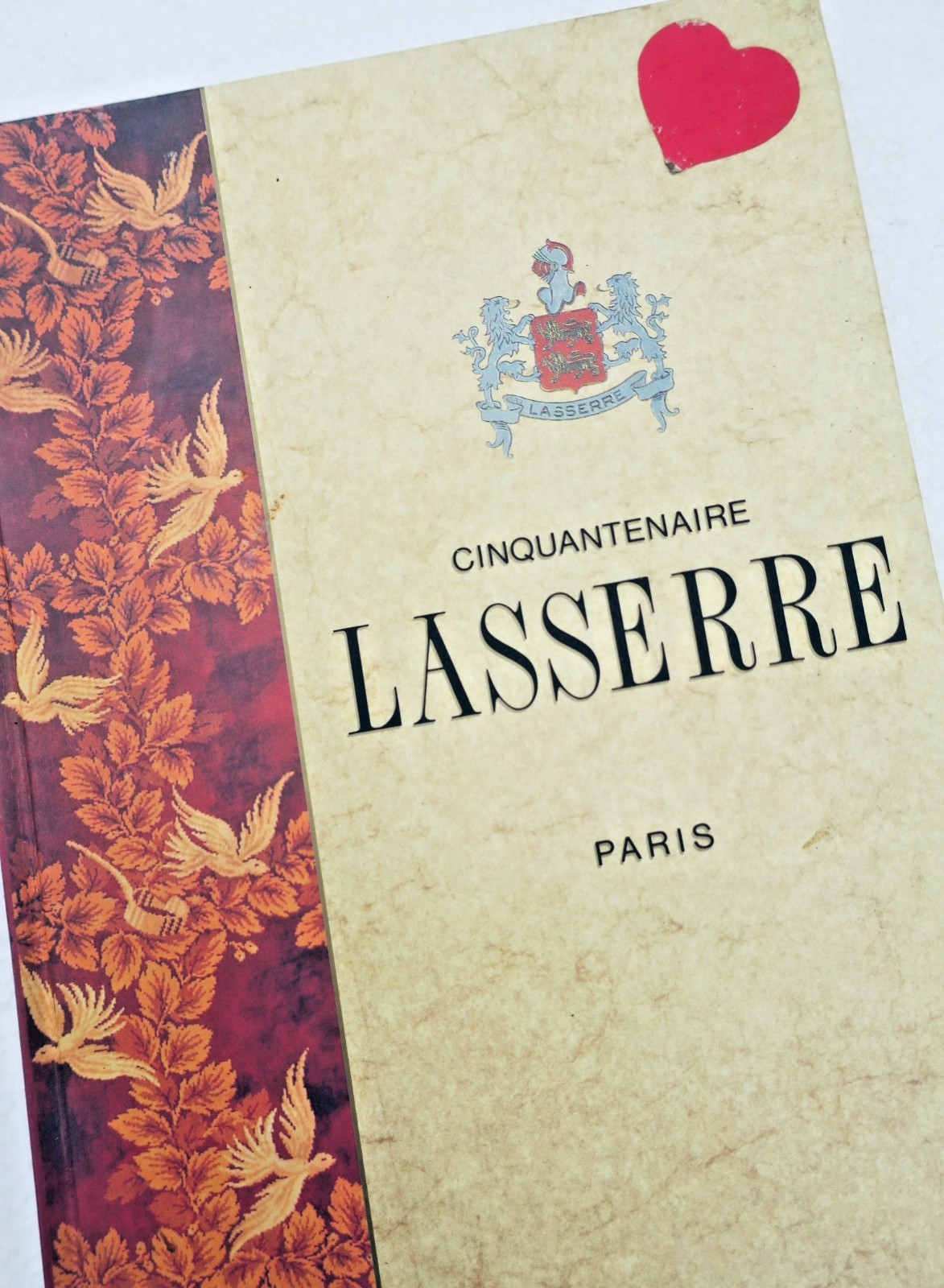 restaurant Cinquantenaire Lasserre – Paris - La Librairie Antique