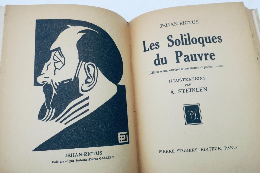 rictus 施泰因莱因绘画,p. 塞格尔斯出版社,1919年《穷人的独白》