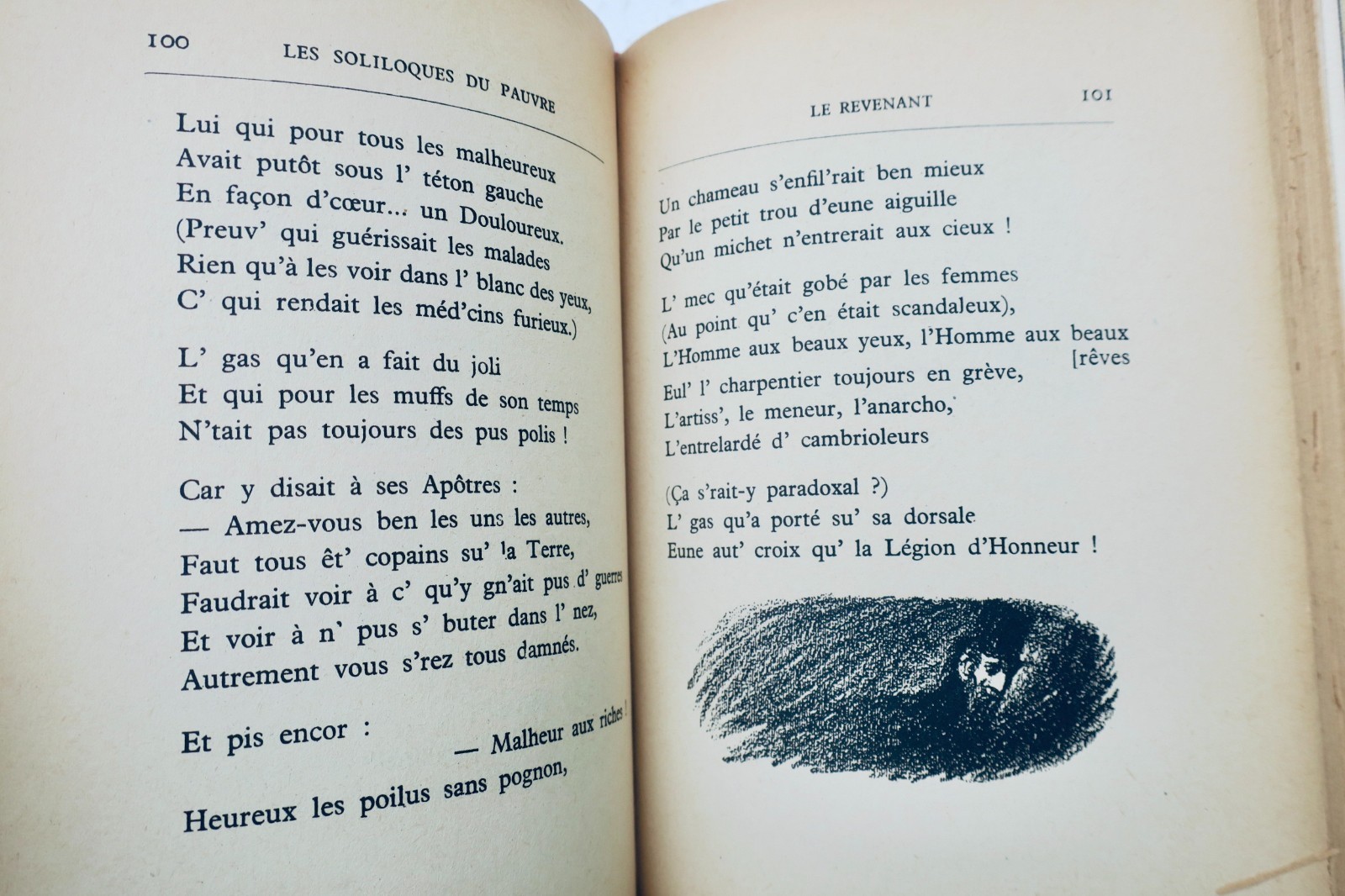 Steinlein-Zeichnungen, P. Seghers, 1919, Les Soliloques du Pauvre
