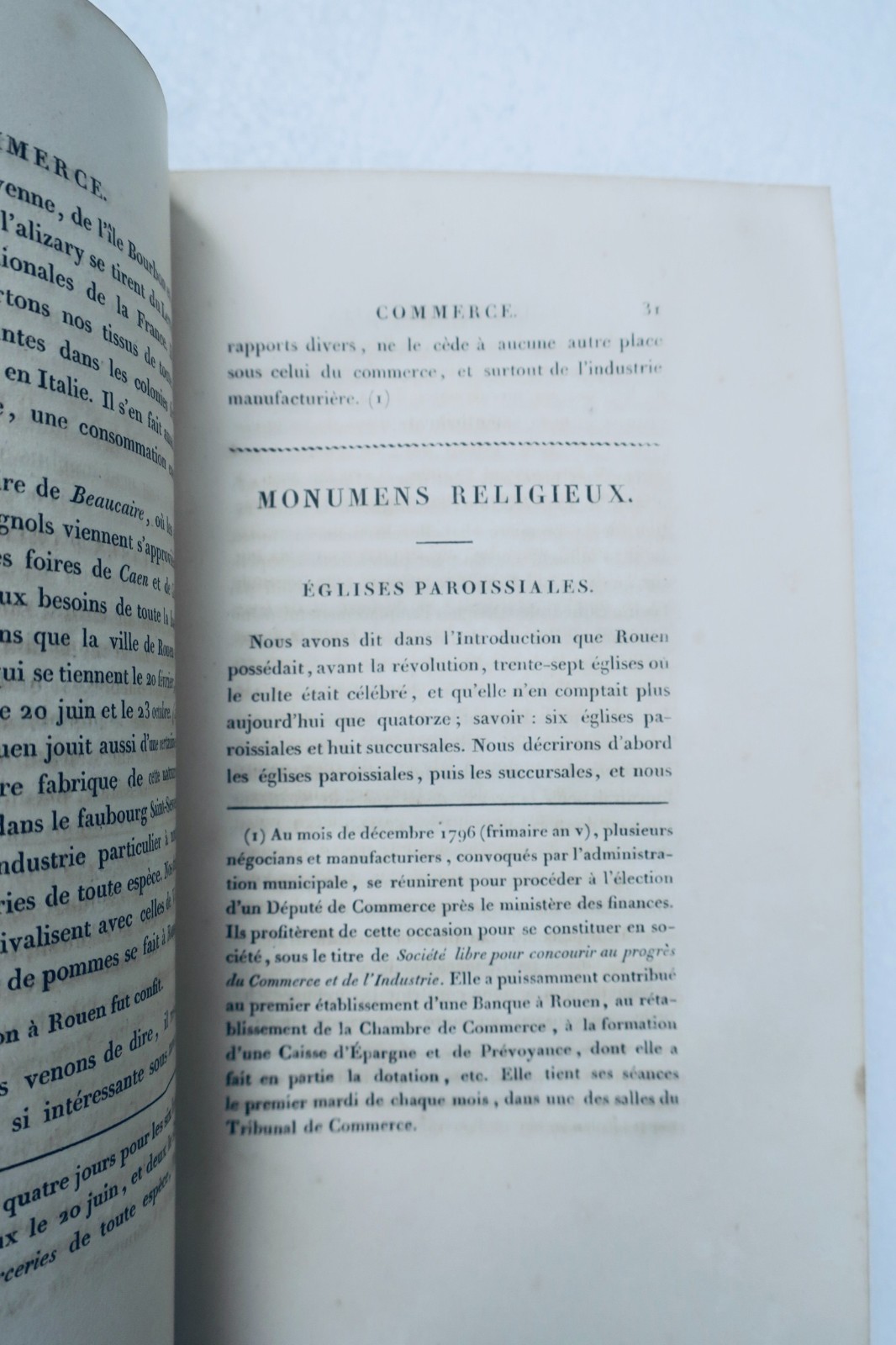 Rouen ;. précis de son histoire, son commerce , son industrie, ses manufac. 1827 – Image 5