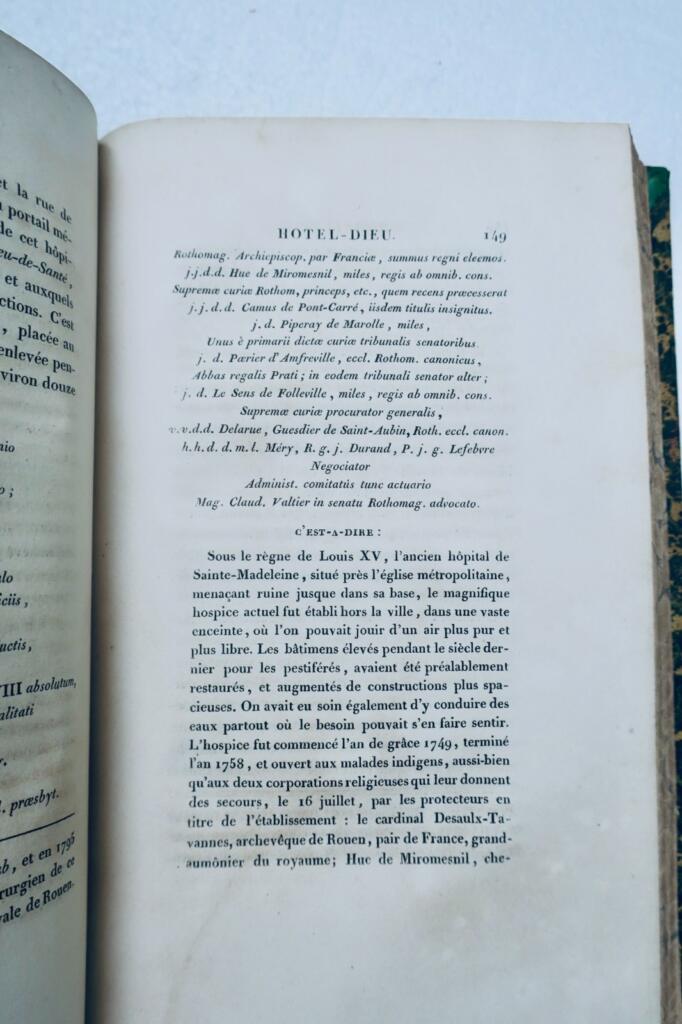 Rouen; Abriss ihrer Geschichte, ihres Handels, ihrer Industrie und Manufakturen. 1827