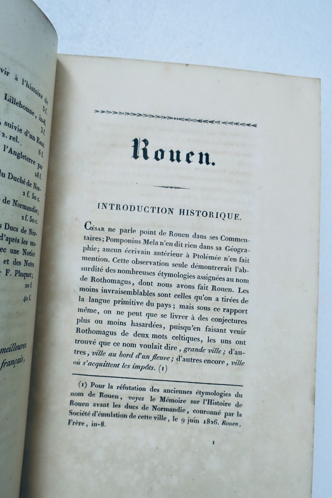 Rouen ;. précis de son histoire, son commerce , son industrie, ses manufac. 1827 – Image 4