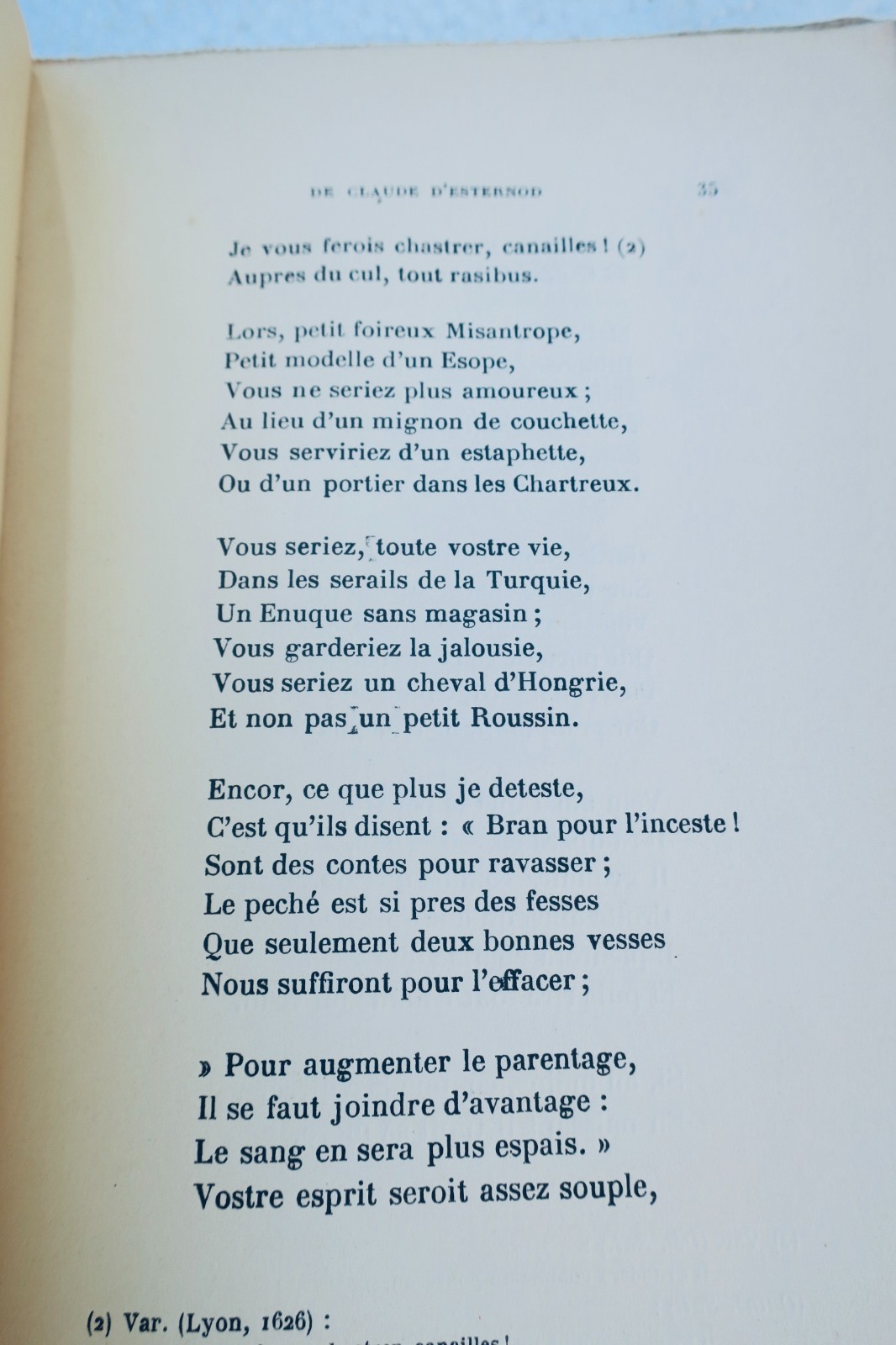 satyre ESTERNOD Espadon satyrique – Image 3