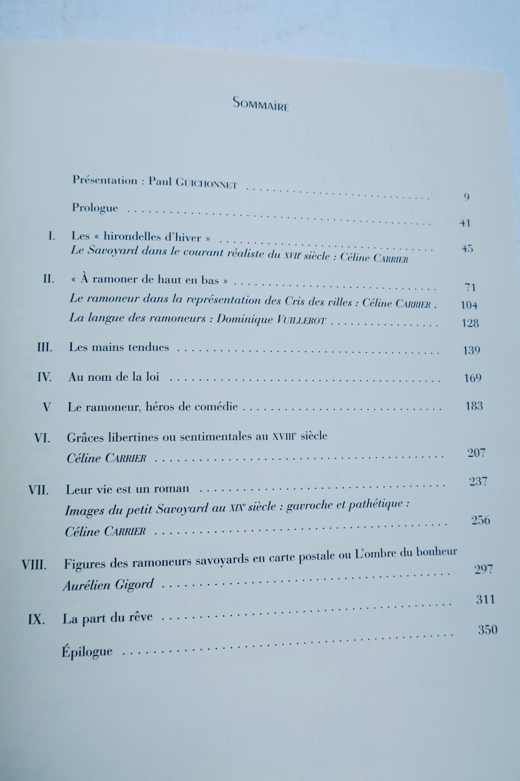 Savoie – Album des kleinen savoyardischen Schornsteinfegers