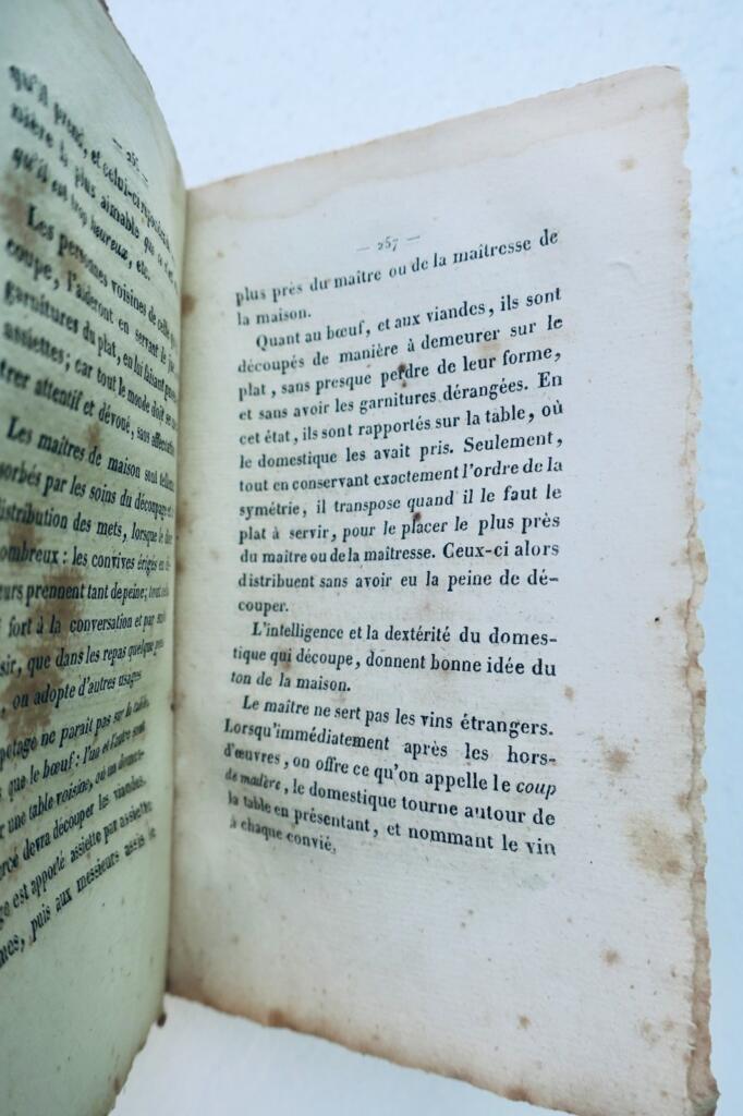 politesse manuel complet de la bonne compagnie ou Guide de la polit.. Roret 1839
