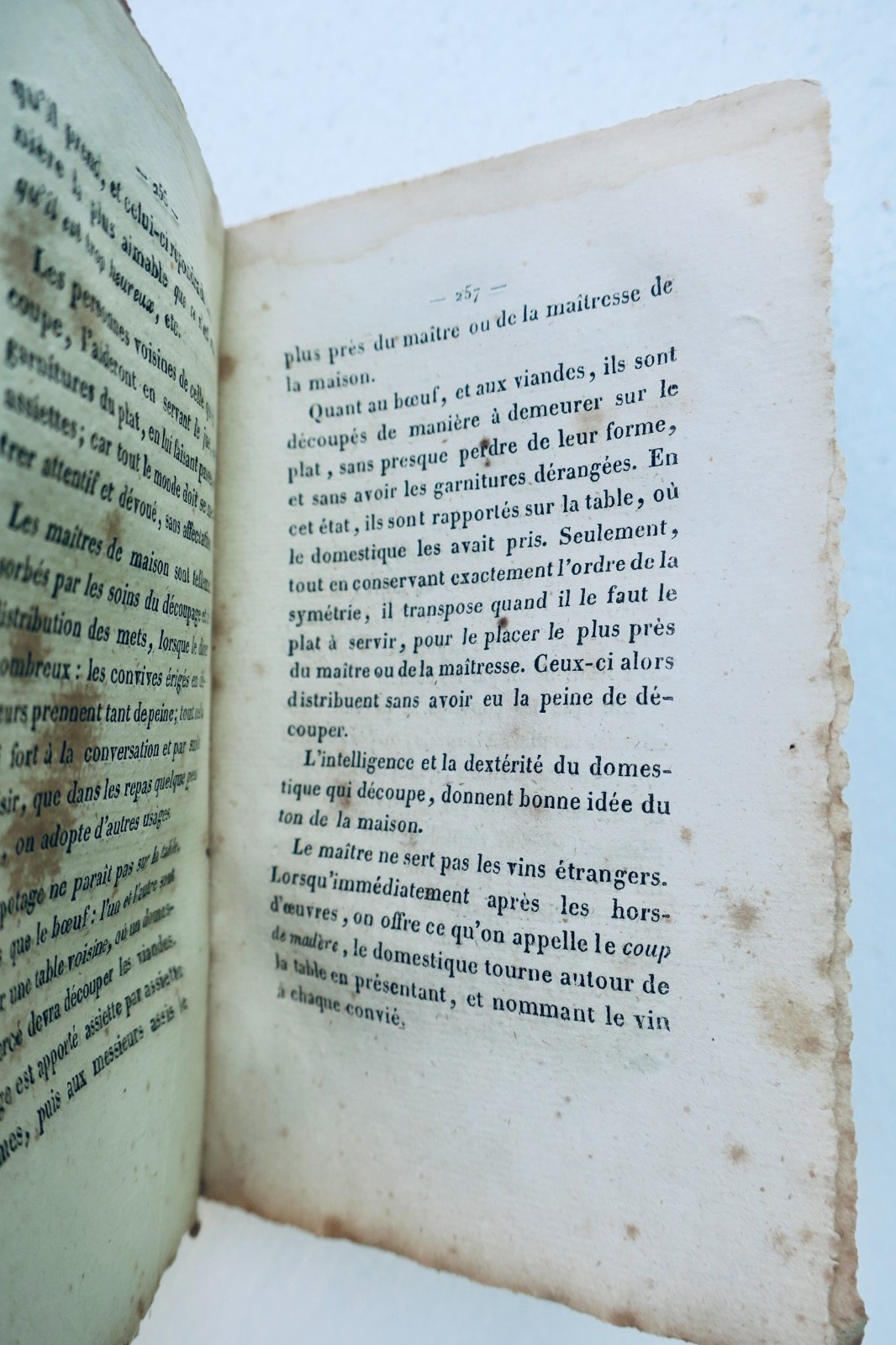 politesse manuel complet de la bonne compagnie ou Guide de la polit.. Roret 1839 – Image 7