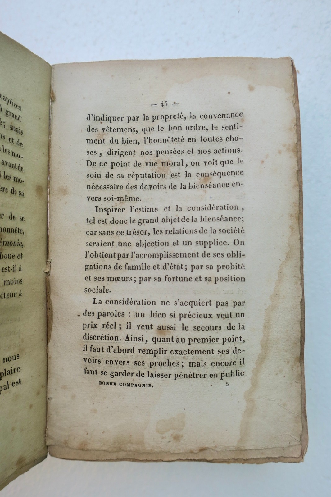 politesse manuel complet de la bonne compagnie ou Guide de la polit.. Roret 1839 – Image 6