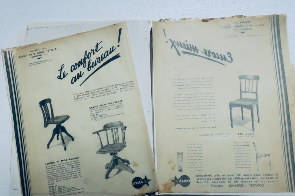椅子 Stella、STELLA工場（タルヌ県ラブルジェール）、1935年製
