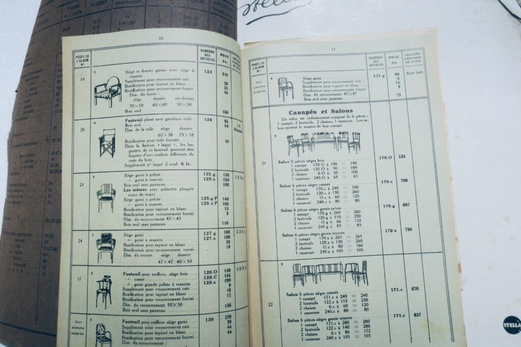 椅子 Stella、STELLA工場（タルヌ県ラブルジェール）、1935年製