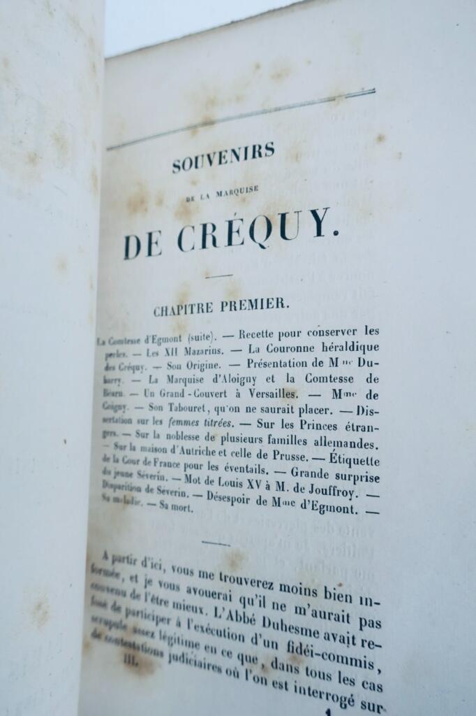 Souvenirs de La Marquise de Créquy 5/5