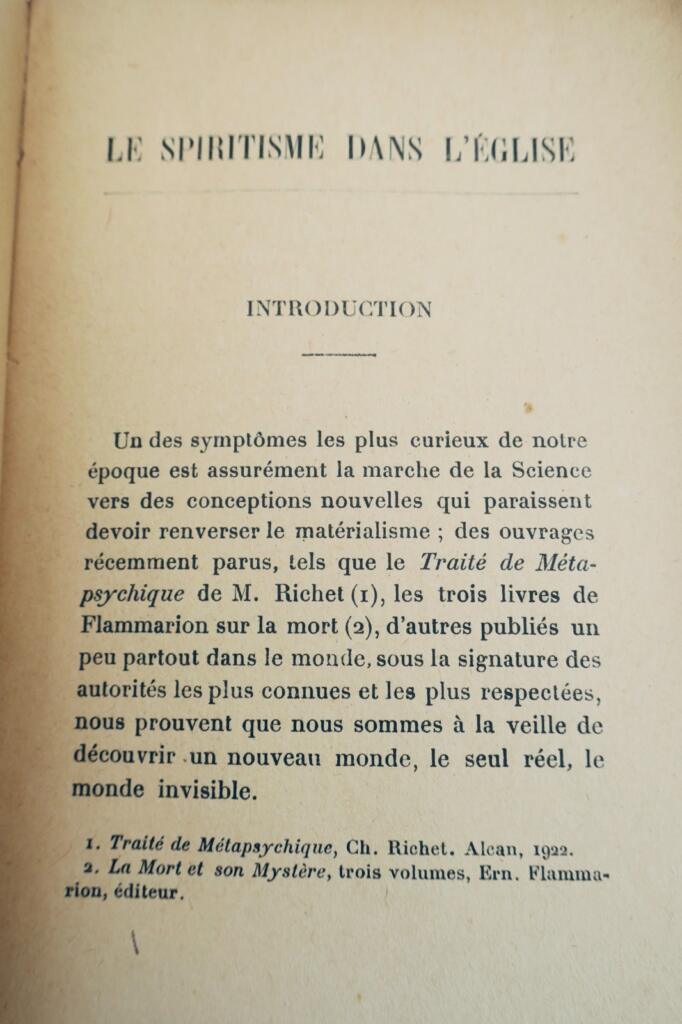 灵性主义在教会 1923年