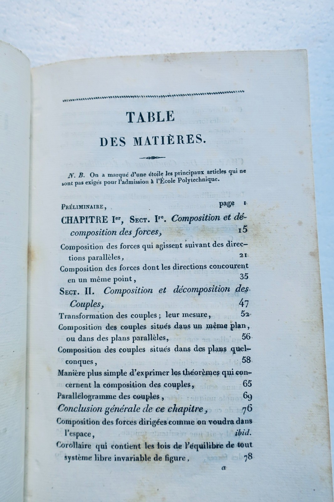 1830年、ポアンソー著「統計学要素」