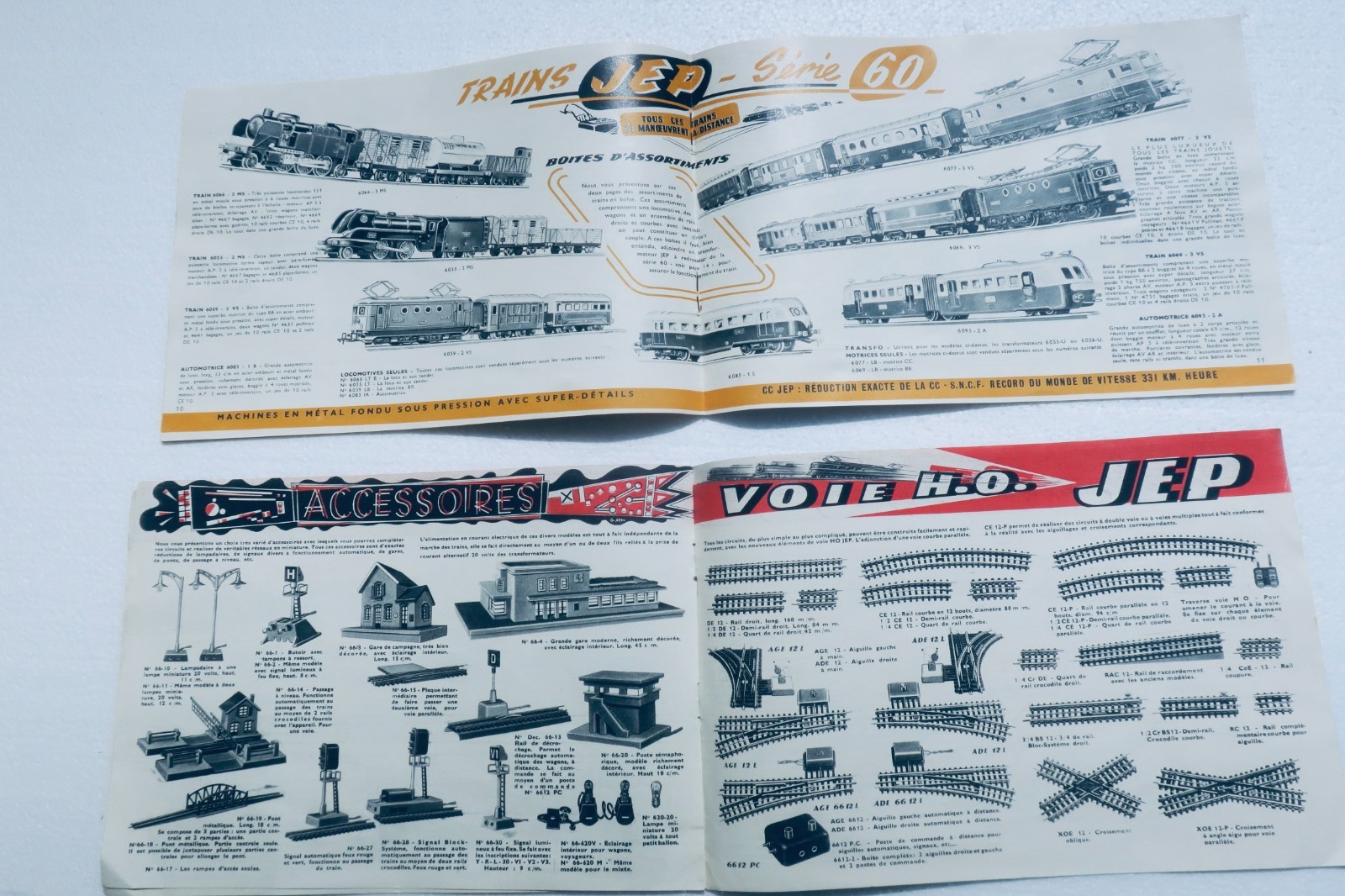 Trains JEP Catalogue JEP, 1954 – Image 3