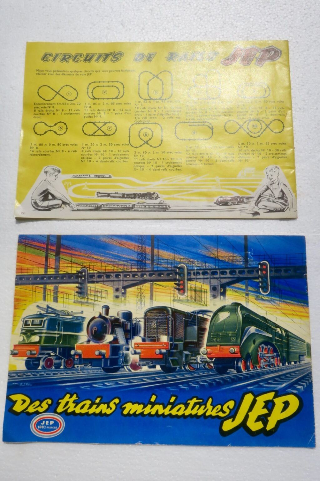 列車 JEP カタログ『JEP』、1954年