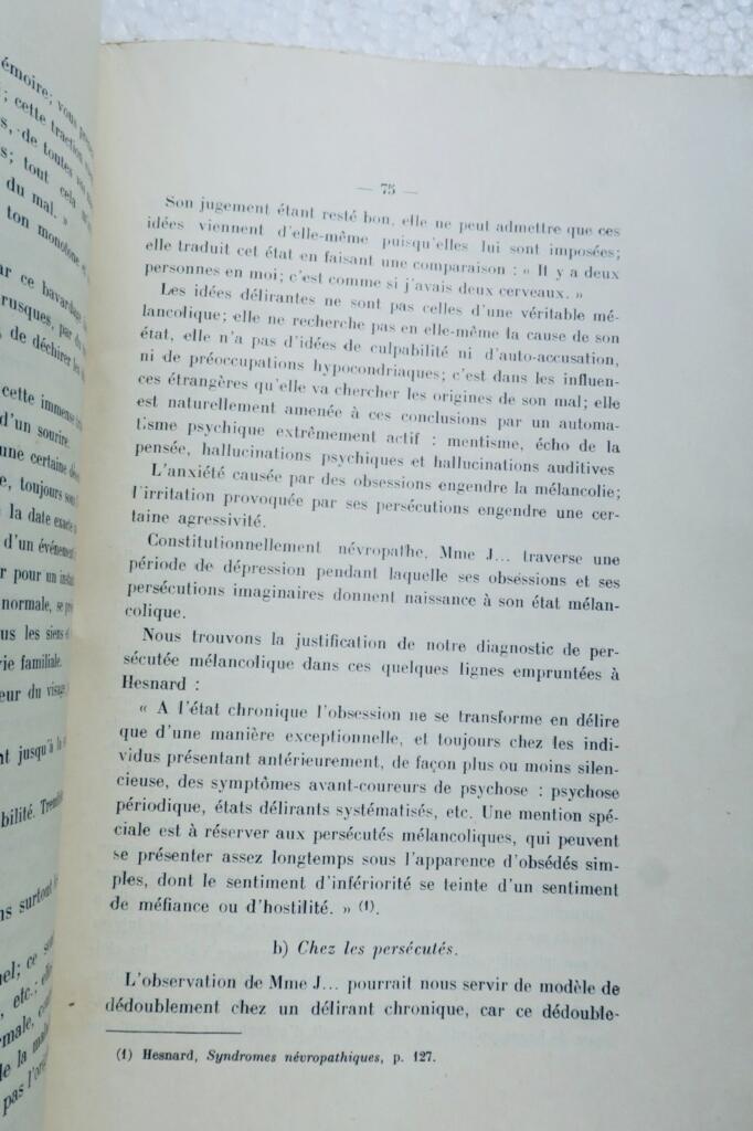 人格障害と精神疾患 1930年献辞付