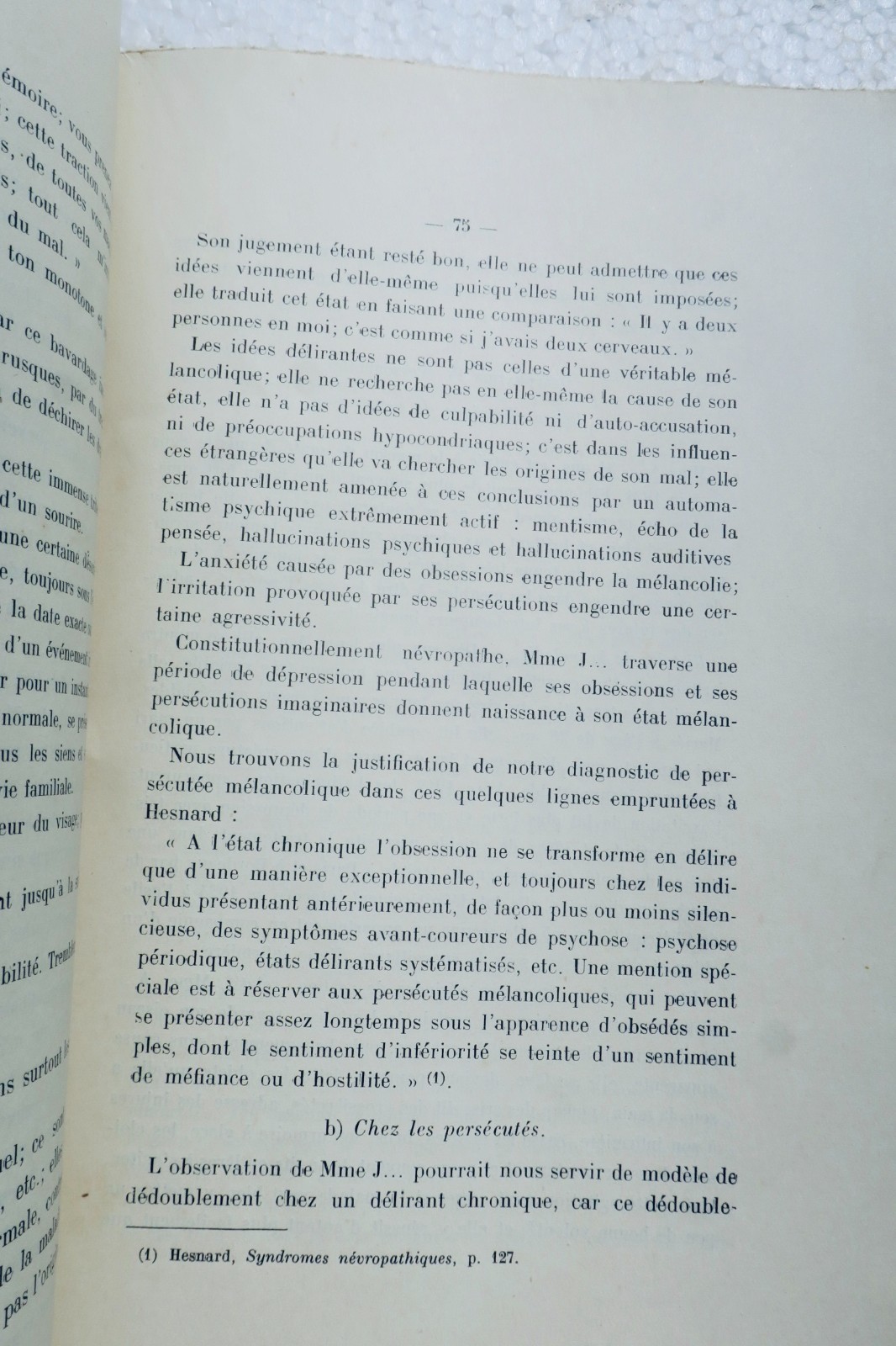 troubles de la Personnalité dans les maladies mentales + dédicace 1930 – Image 6
