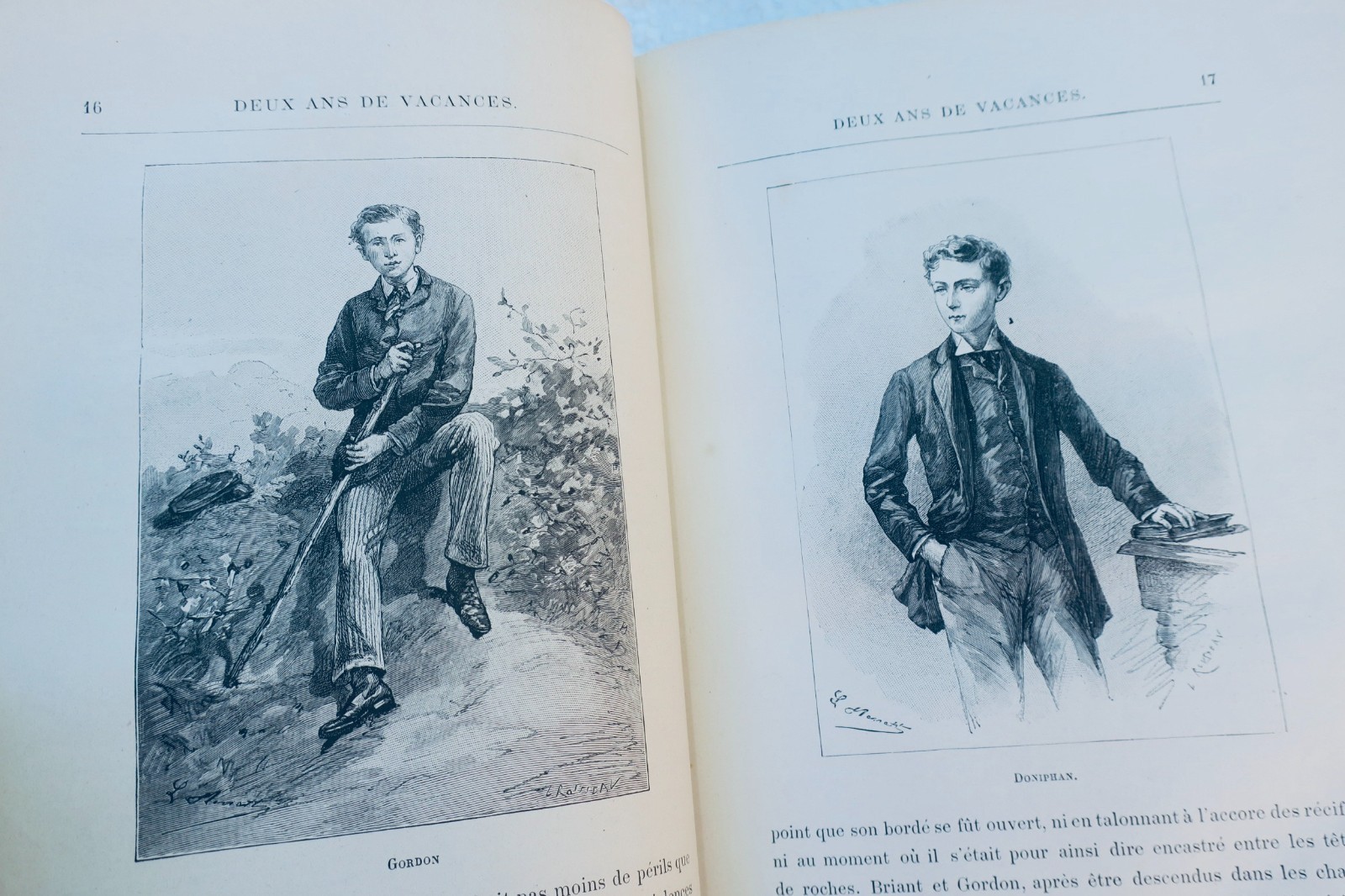 verne DEUX ANS DE VACANCES Hetzel – Image 4