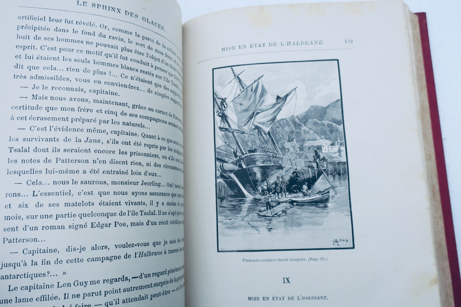 Verne Jules LE SPHINX DES GLACES Hetzel – Image 7