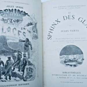 Verne Jules LE SPHINX DES GLACES Hetzel