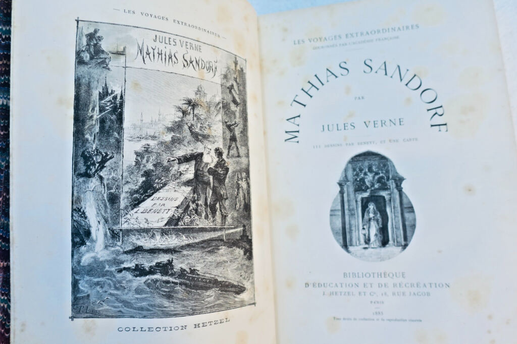 Verne Jules Mathias Sandorf ill-Benett HETZEL