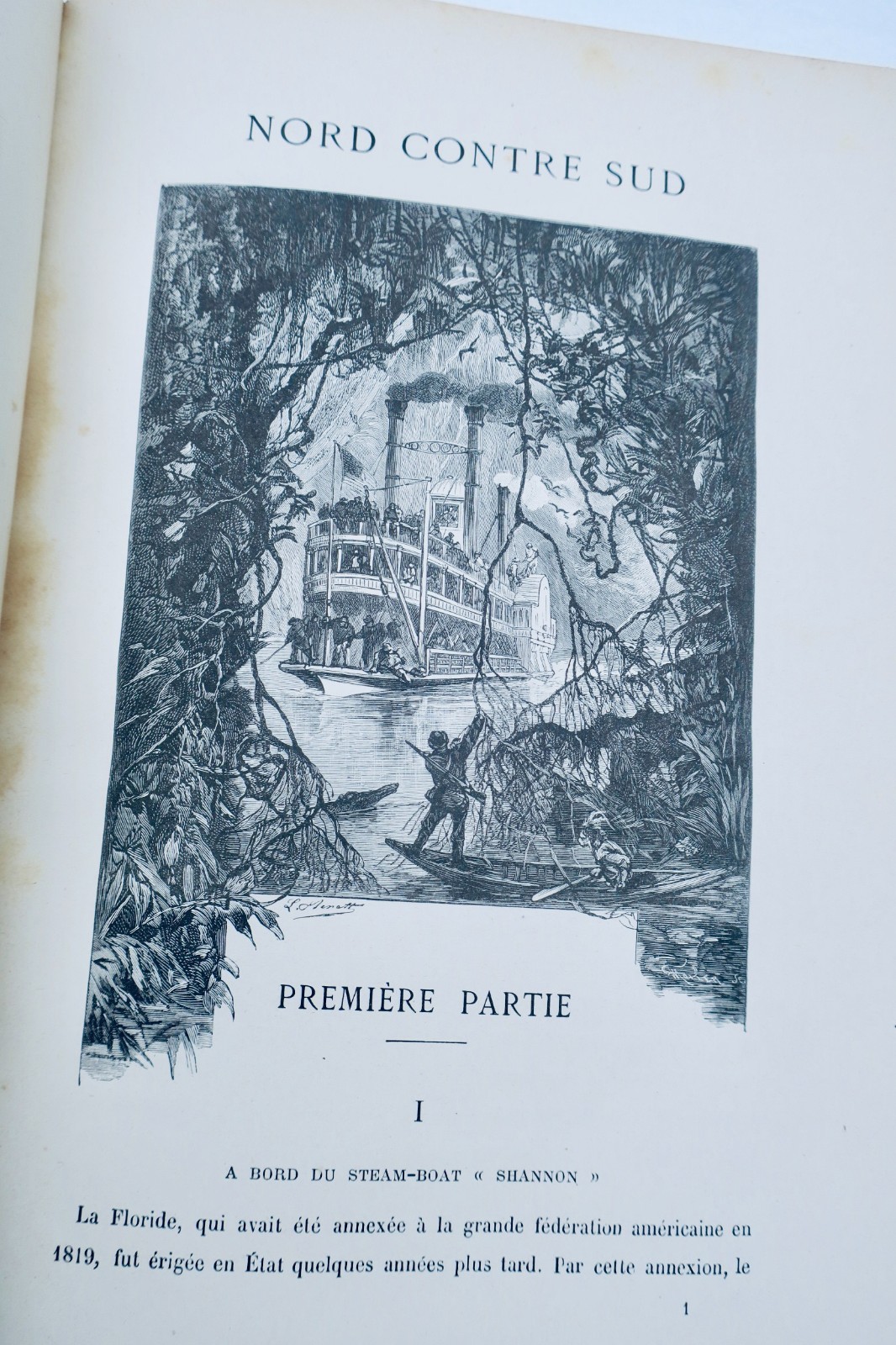 verne LES VOYAGES EXTRAORDINAIRES. NORD CONTRE SUD. J. HETZEL – Image 3