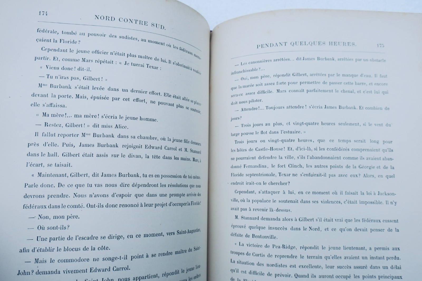 verne LES VOYAGES EXTRAORDINAIRES. NORD CONTRE SUD. J. HETZEL – Image 7