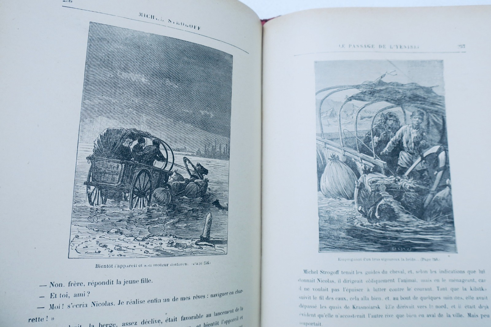 verne MICHEL STROGOFF MOSCOU-IRKOUTSK – COLLECTION HETZEL éléphant - La Librairie Antique