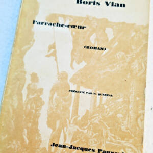 Vian Boris L'arrache-coeur - Présenté par R. Queneau