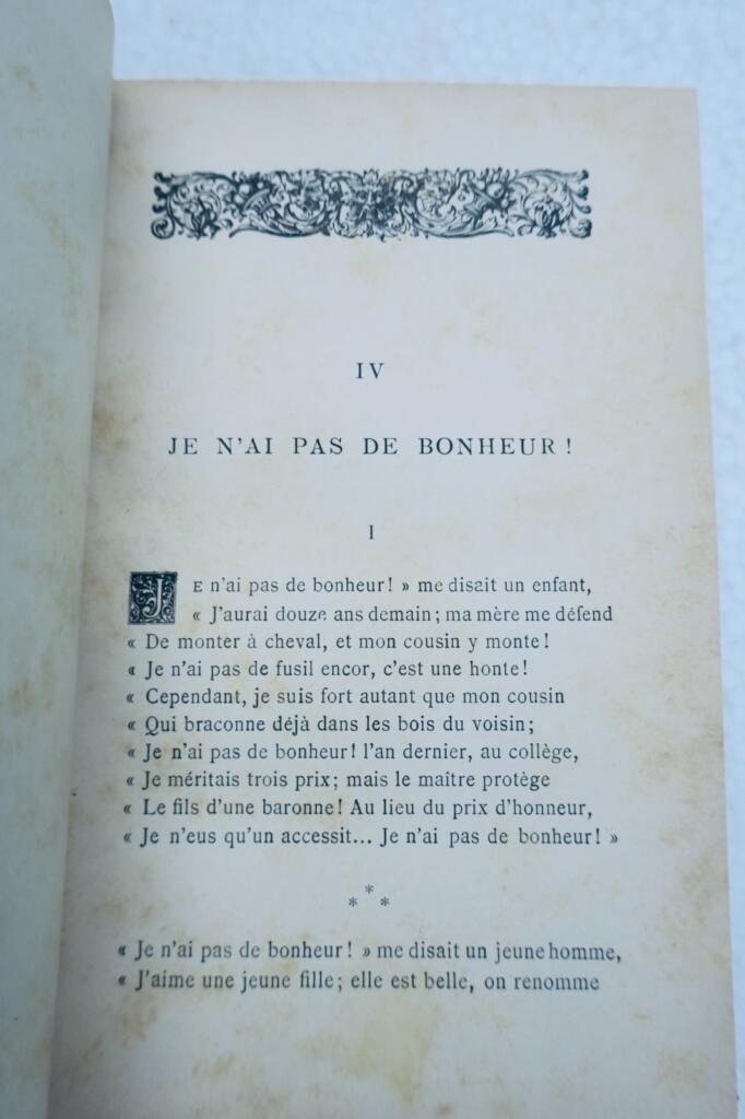 维克多·德·博尔尼埃 Henri《诗歌全集》1850-1893