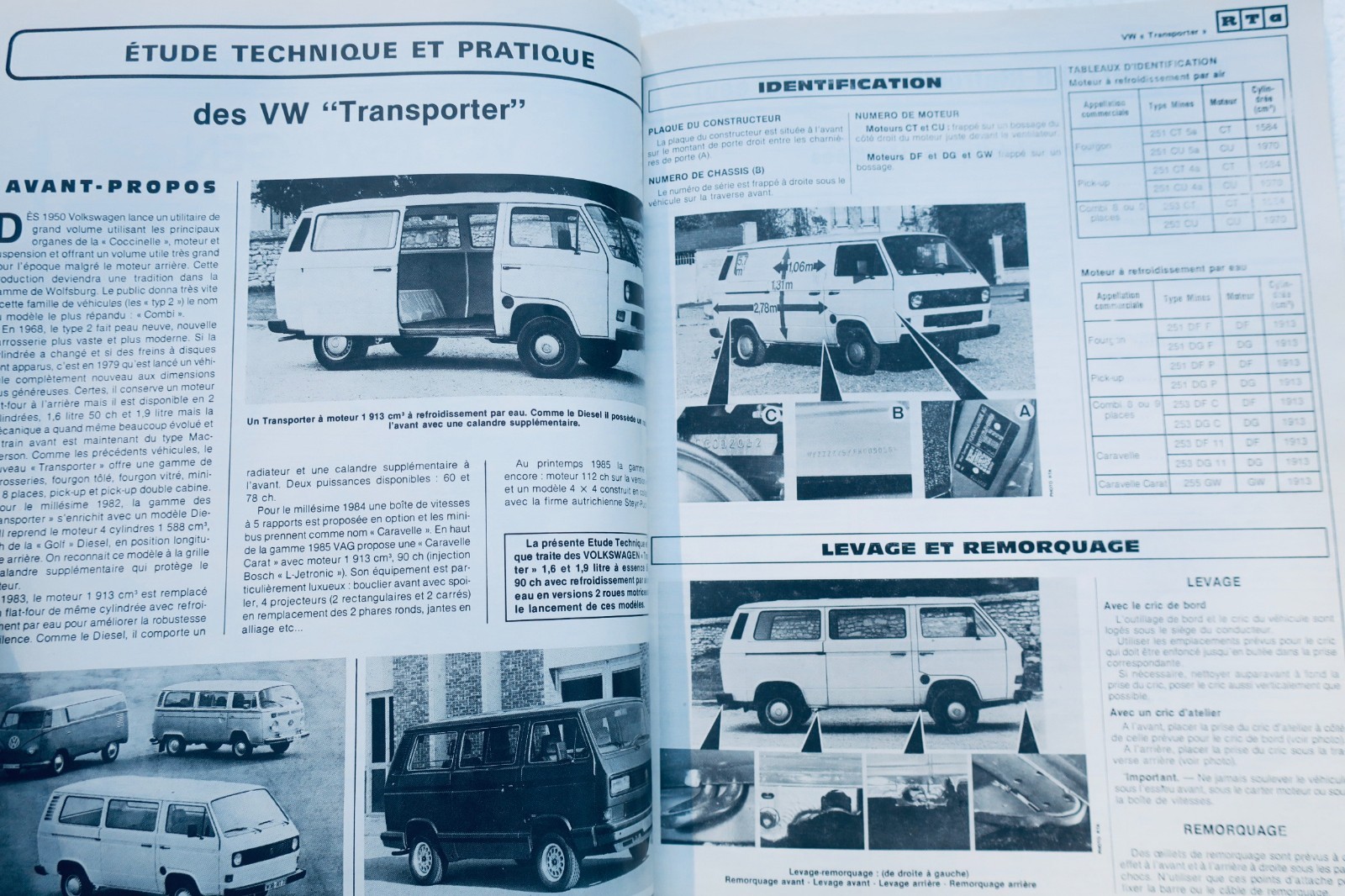 Volkswagen VW Transporter Technical Manual